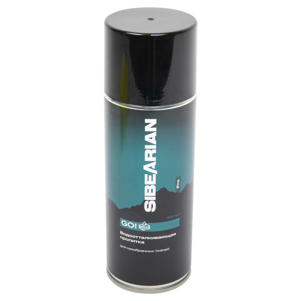 Пропитка SIBEARIAN PRO GO! Водоотталкивающая пропитка для мембранных тканей 400 мл (аэрозоль) (as is. Фото №1