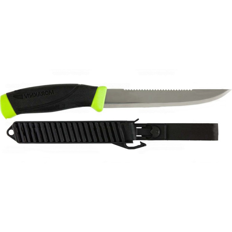 Нож Mora Knife Fishing Comfort Scaler 150, нержав. сталь, пресс. платик, черный, блистер. Фото №2