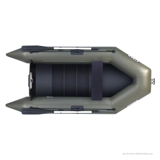 Лодка надувная ПВХ Aqua-Storm Stk270-32 MK 1ПС, зеленая. Фото №2