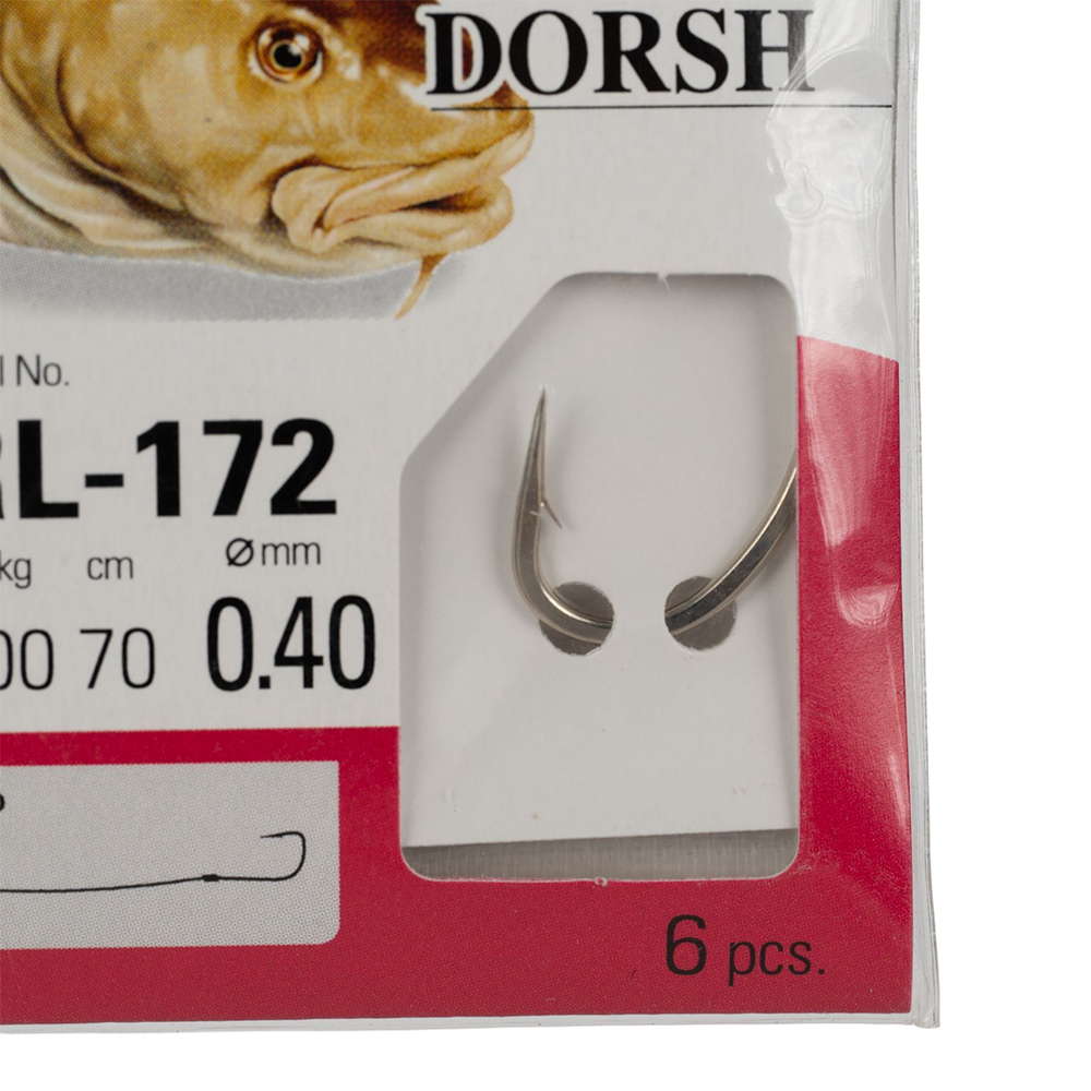 Крючок с поводком Owner RL-172 №1/0-0.40. Фото №2 Крючок с поводком Owner RL-172 №1/0-0.40. Фото №2