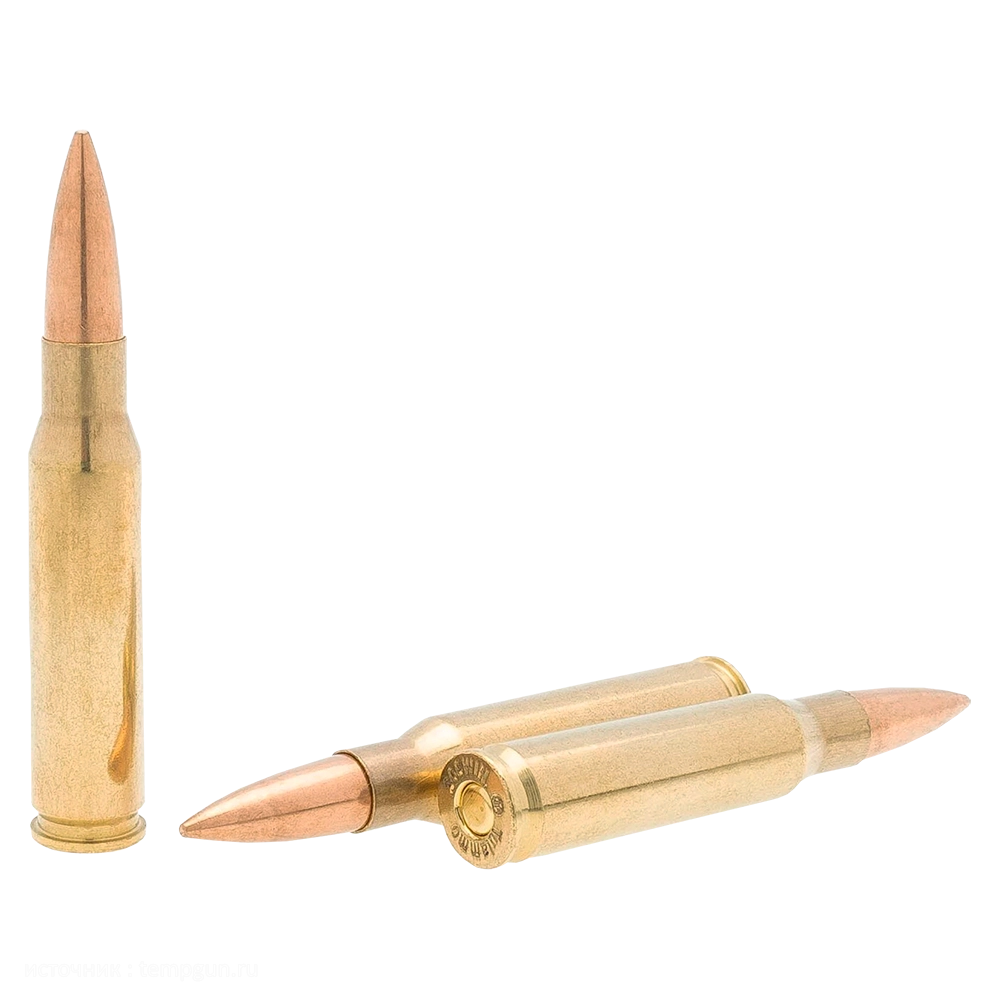 Патрон охотничий УПЗ (ТПЗ) 308 Win FMJ  RAPIRA 178gr/11,5гр. гильза/ пуля.лат (пачка 20шт). Фото №3