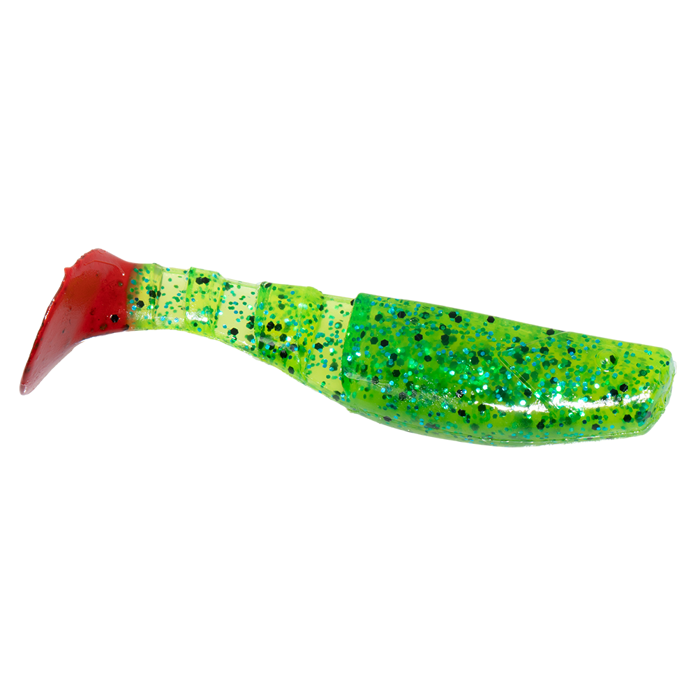 Виброхвост MADFISH Active Predator 70мм, 3,9гр, съедобная (5 шт. уп.) цвет (012). Фото №1