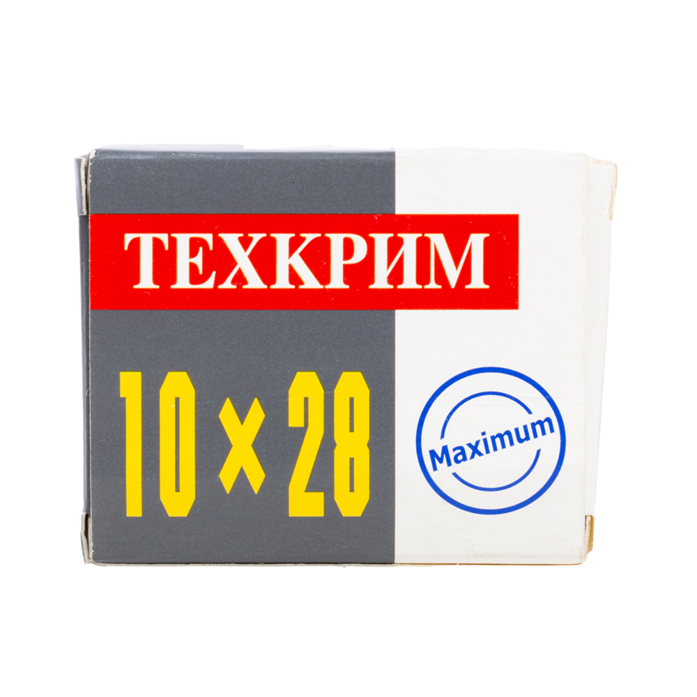 Патрон травм. Техкрим 10х28 Maximum (в коробке 20 шт.). Фото №1