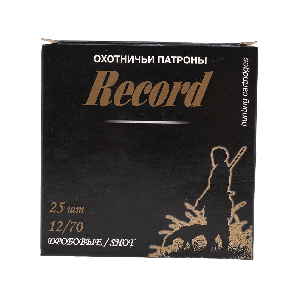 Патрон Рекорд 12/70 №10 повышенная осыпь (в пачке 25 шт.) (в коробке 250 шт.). Фото №3