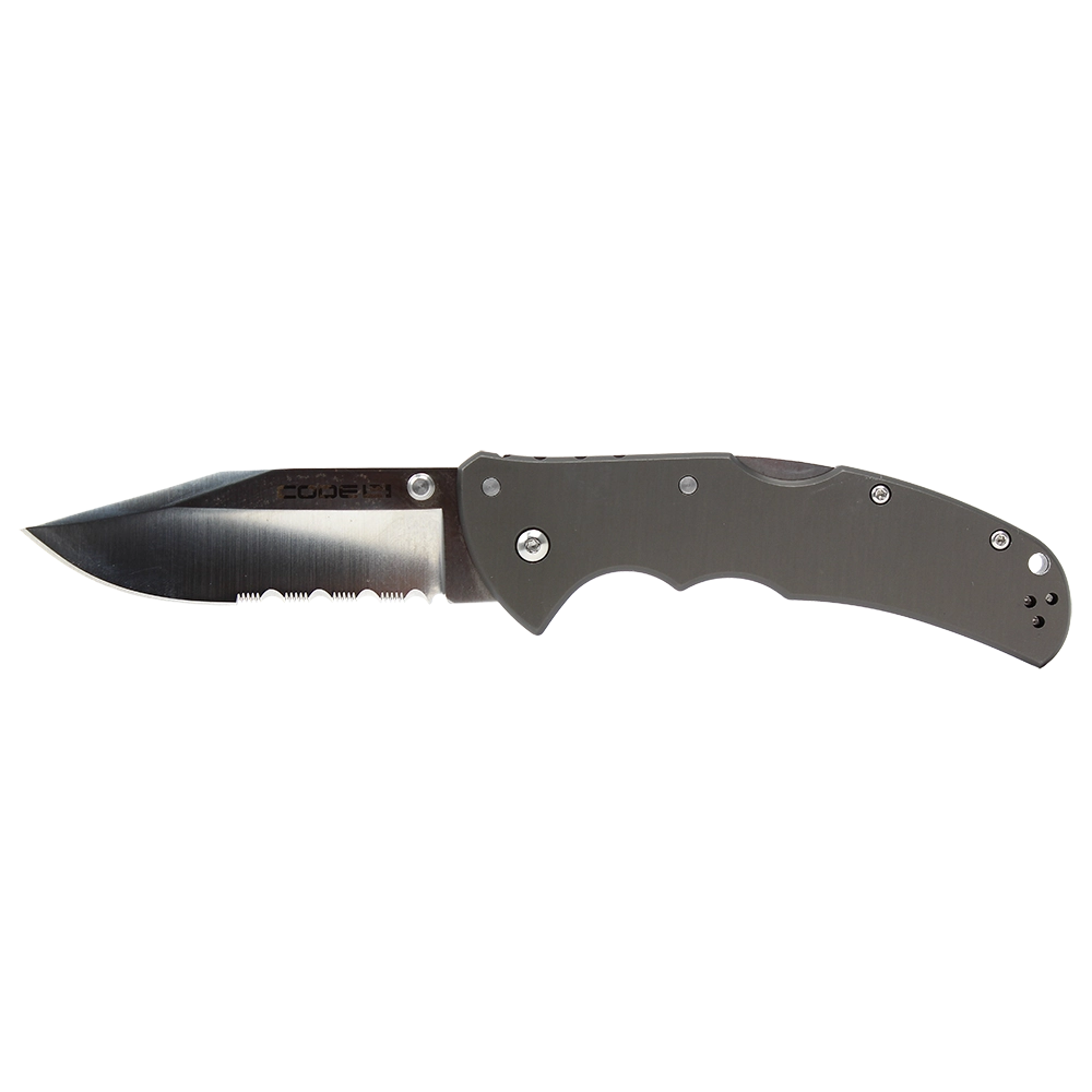 Нож Cold Steel Code-4 Clip Point (насечки). Фото №2
