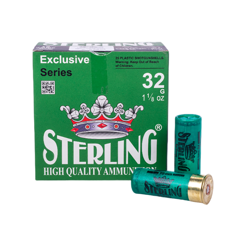 Патрон STERLING 12/70 № 5 32 гр. (в пачке 25 шт.). Фото №2