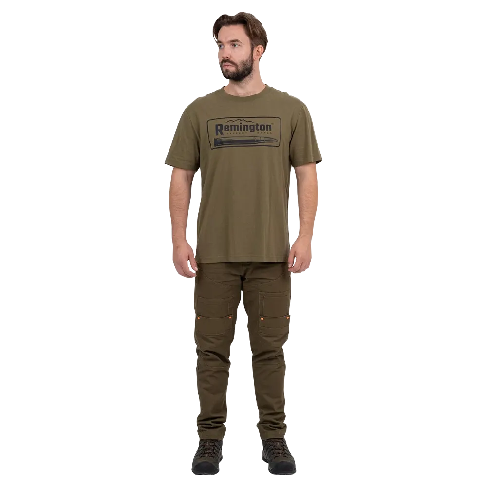 Футболка Remington Hunting Shell Shirts Dark Olive р. L. Фото №2