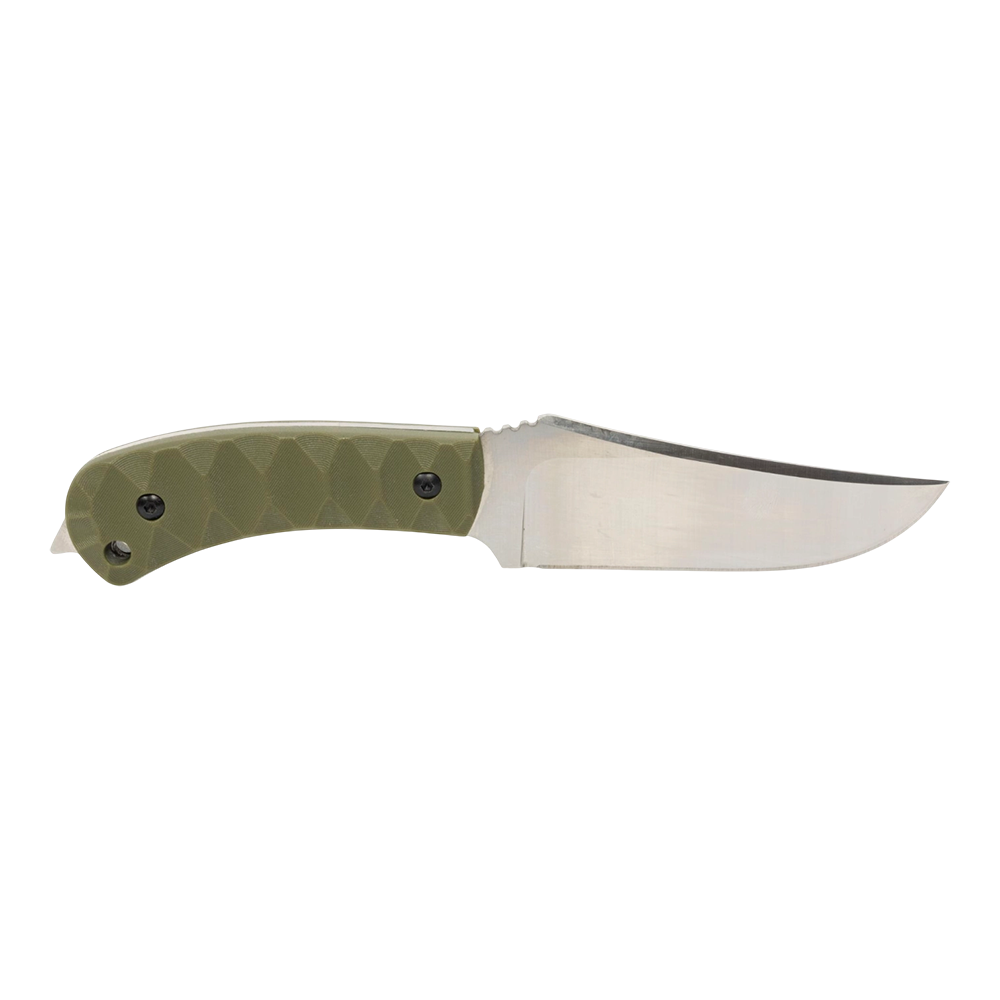 Нож туристический "Fox Knives" GD87GN, клинок нержавеющая сталь, рукоять G10 (зеленый) (Ярхант). Фото №1