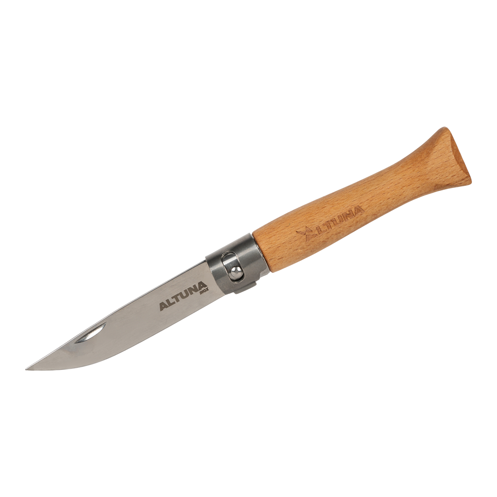 Нож складной "Altuna" F190, клинок нержавеющая сталь, рукоять дерево (Ярхант)