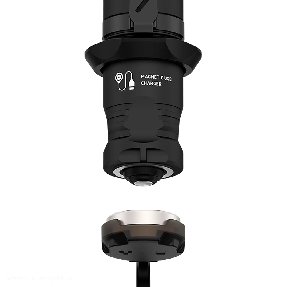 Фонарь Armytek Viking Pro Magnet USB белый. Фото №3