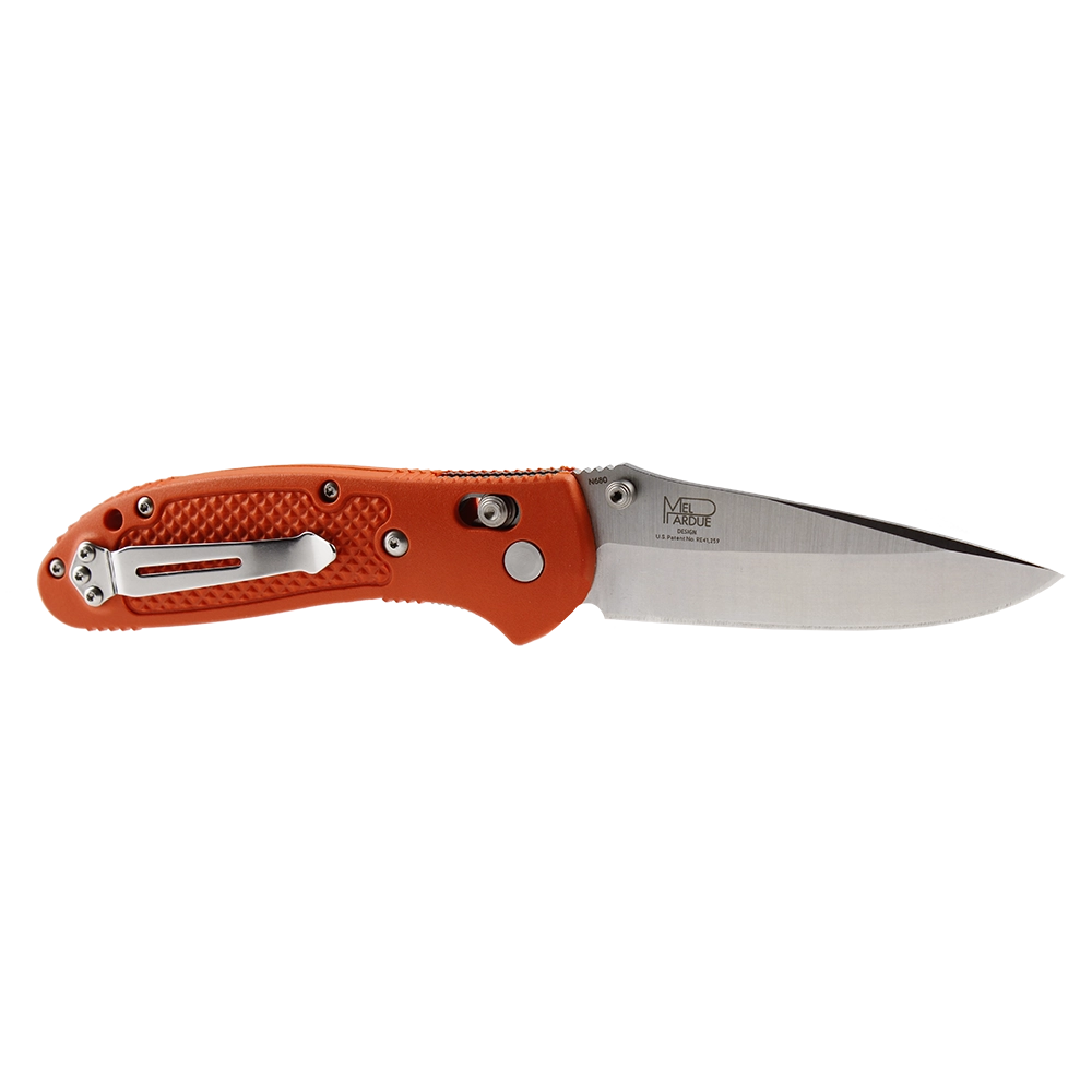 Нож складной Benchmade Griptilian BM551-ORG-S30V, клинок S30V, рукоять нейлон оранж.. Фото №3