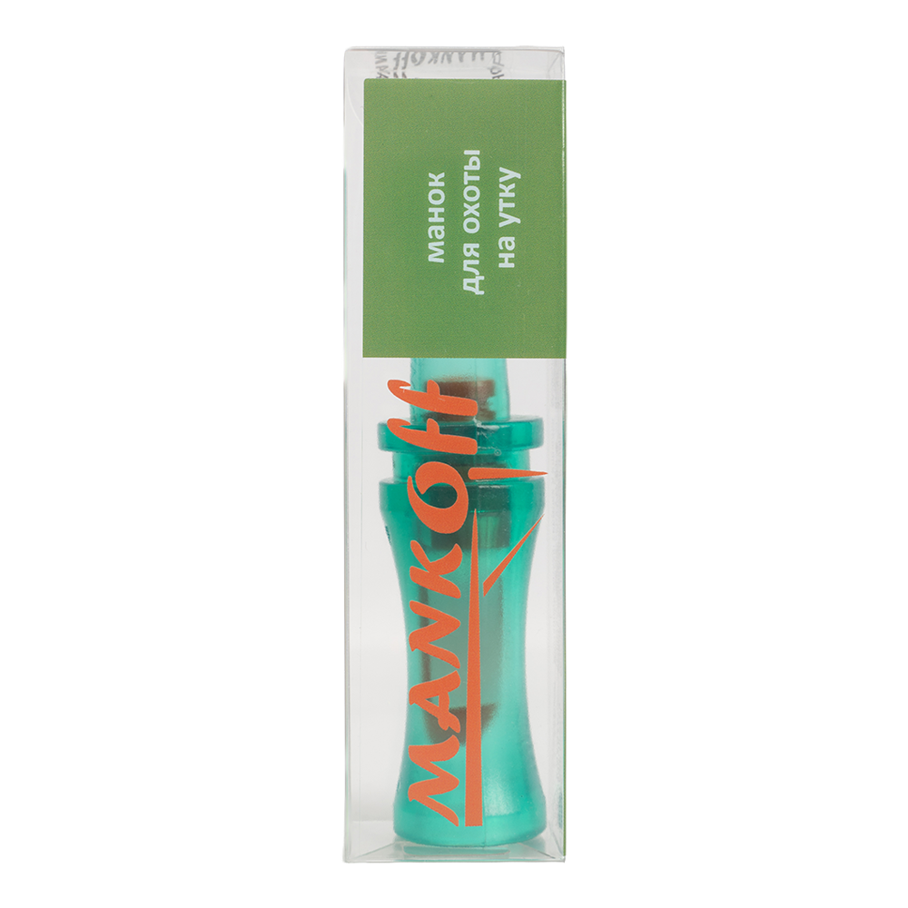 Манок Mankoff на утку Kwanza,бирюзовый полупрозрачный (1111/1). Фото №5