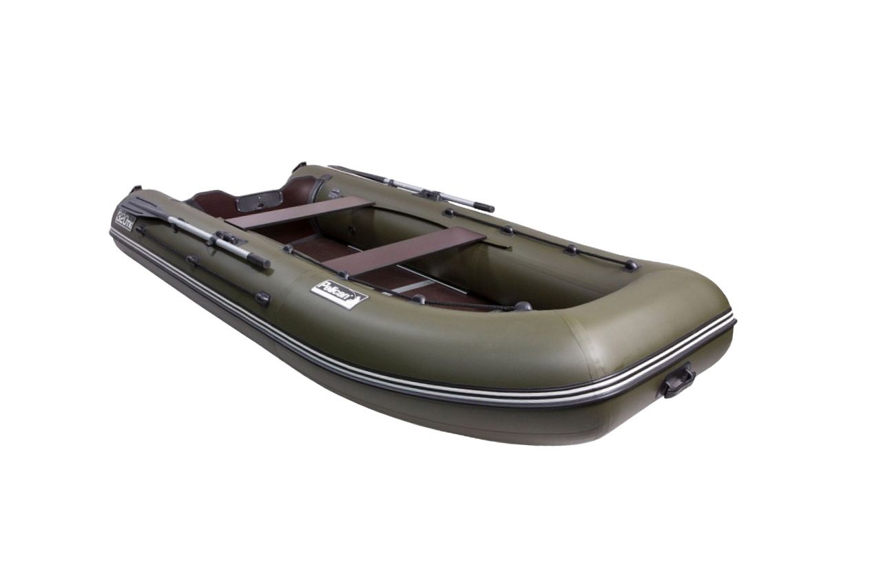 Лодка надувная ПВХ Пеликан 320 ТК (киль, под 15 л.с.) комплект