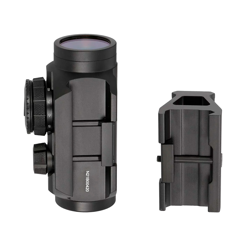 Коллиматор Nikko Stirling Flash 1X30mm, закрытого типа, точка 3 МOA, красная, 11 уровней яркости. Фото №5