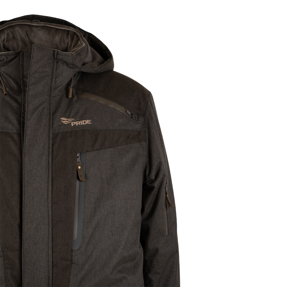 Костюм для охоты PRIDE Винчестер, зимний -15, коричневый р. 60-62/182-188. Фото №2 Костюм для охоты PRIDE Винчестер, зимний -15, коричневый р. 60-62/182-188. Фото №2