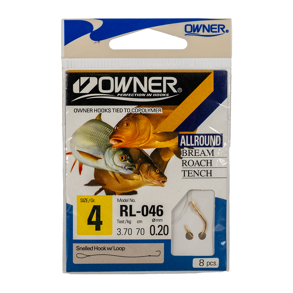 Крючок с поводком Owner RL-046 04-0.20. Фото №1