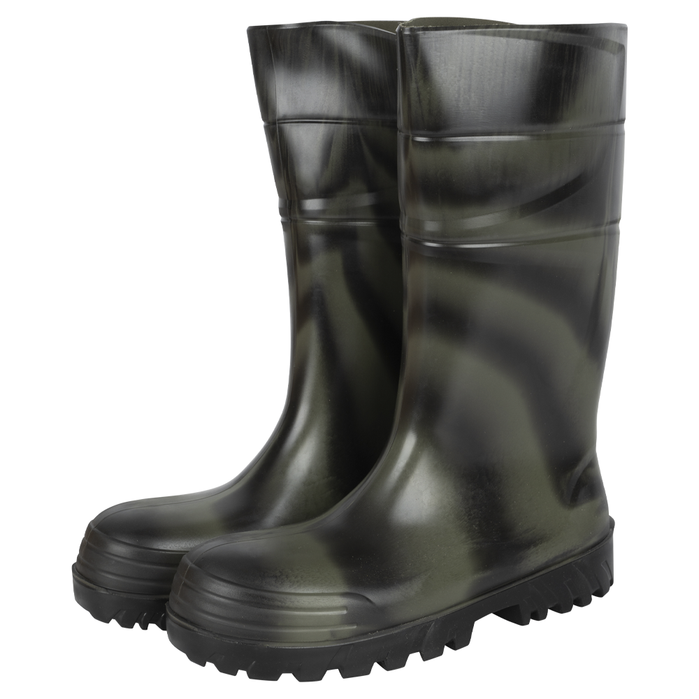 Сапоги TTLUX полиуретановые (цв. чёрно-зелёный) р. 46. Фото №8