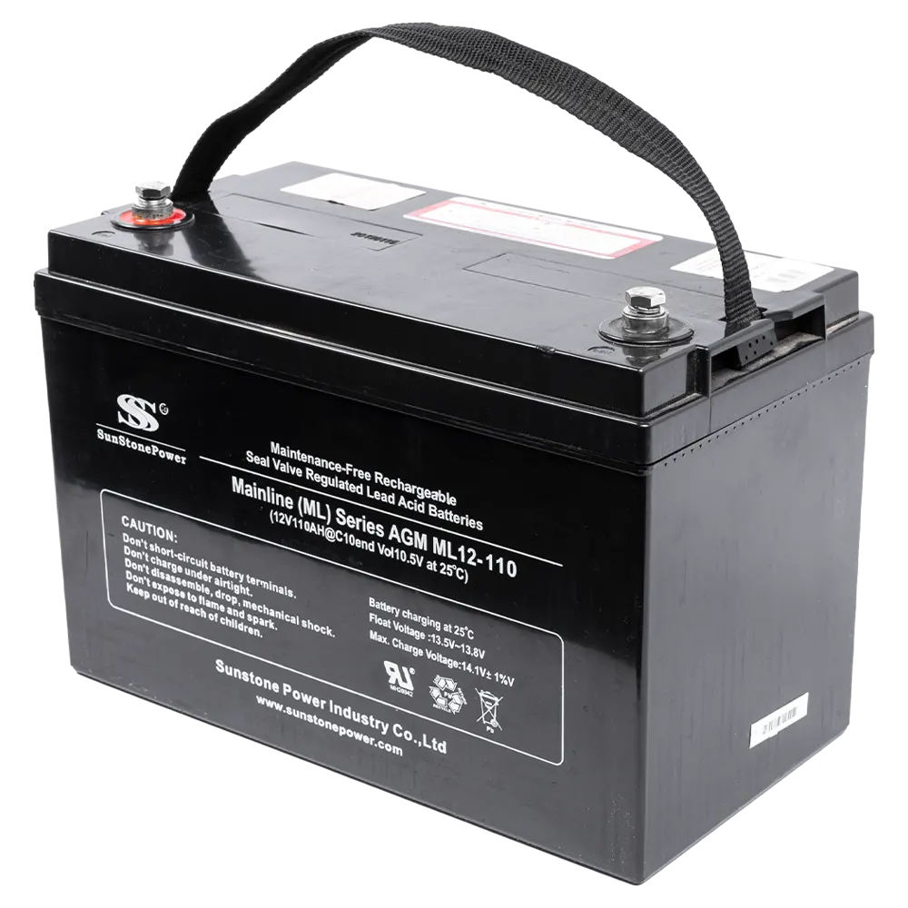 Аккумулятор cвинцово-кислотный VRLA Battery ML12-110 (12V110AH). Фото №1