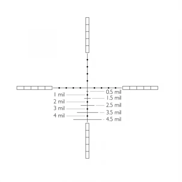 Оптический прицел HAWKE Vantage 3-9x40 IR (Mil Dot) (14 221). Фото №4