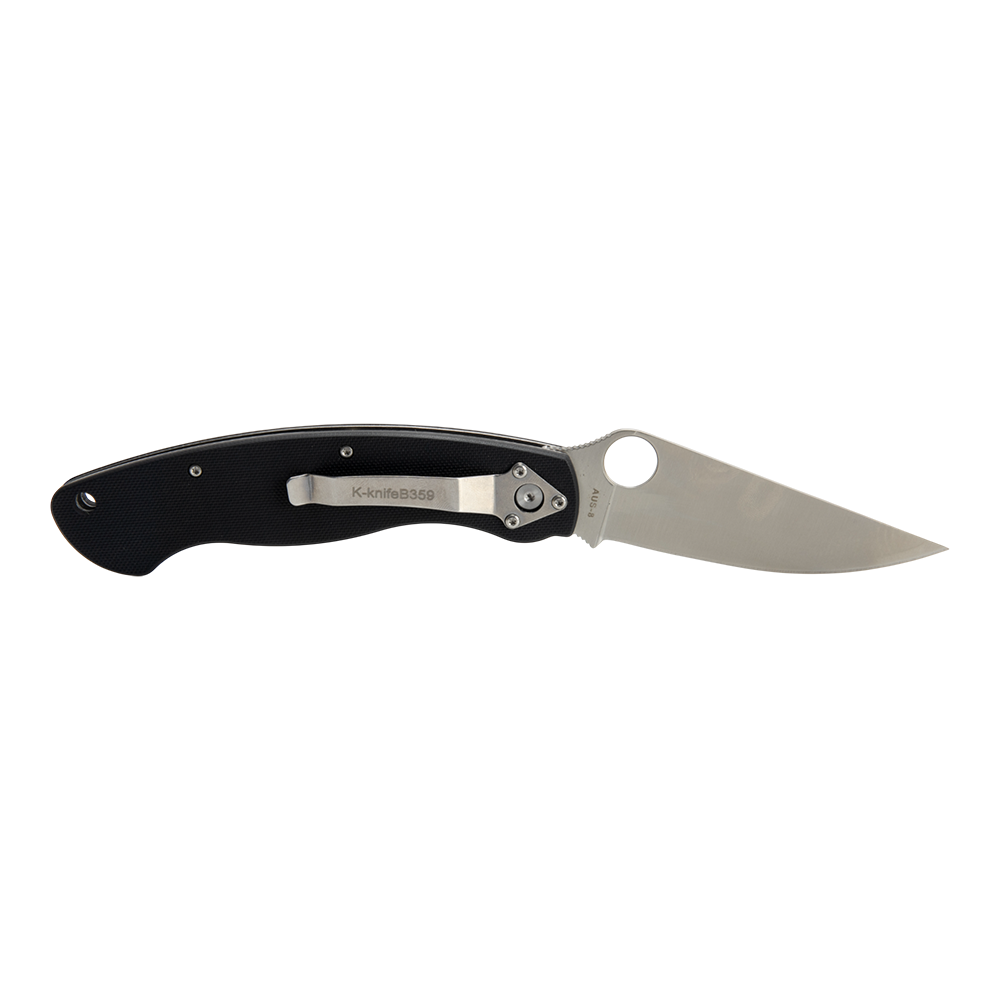 Нож складной Kranch B-359, клинок AUS8, рукоять G10 black. Фото №4
