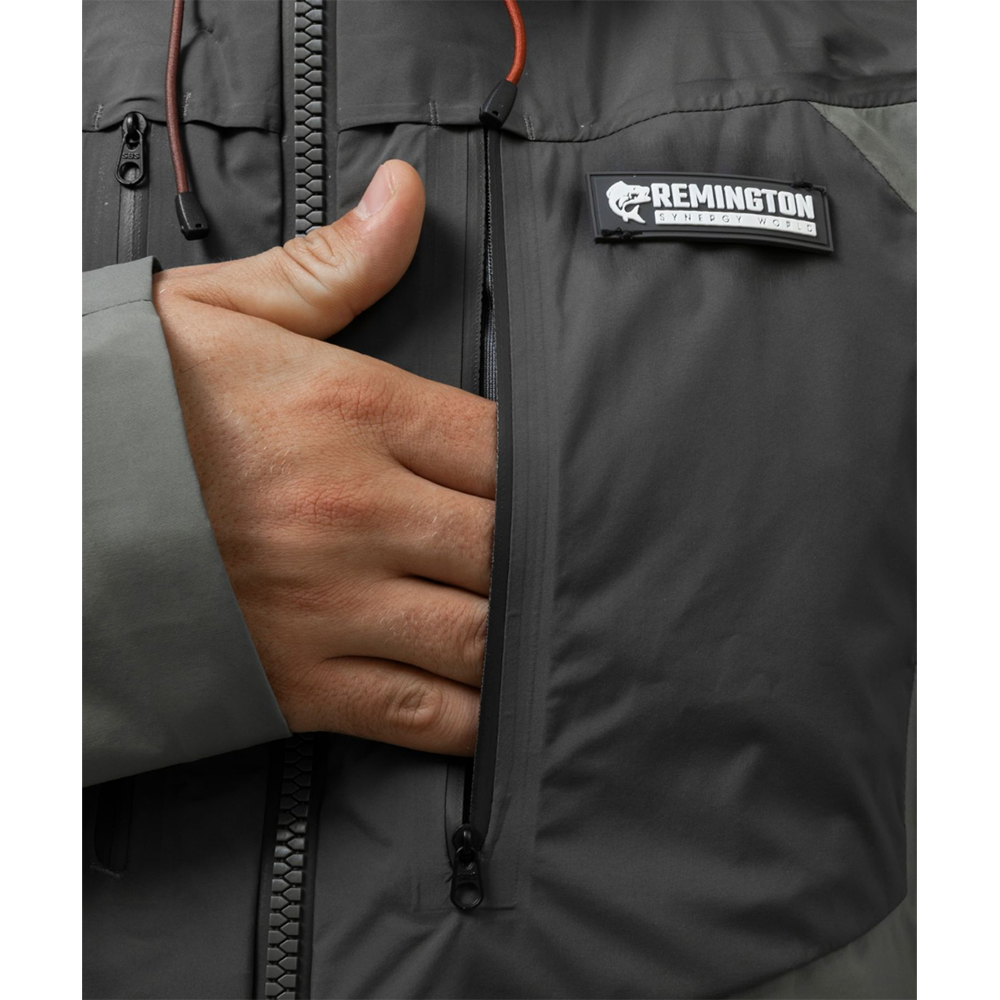 Куртка забродная Remington  Fishing  Rivers Black/Grey р. 3XL. Фото №8