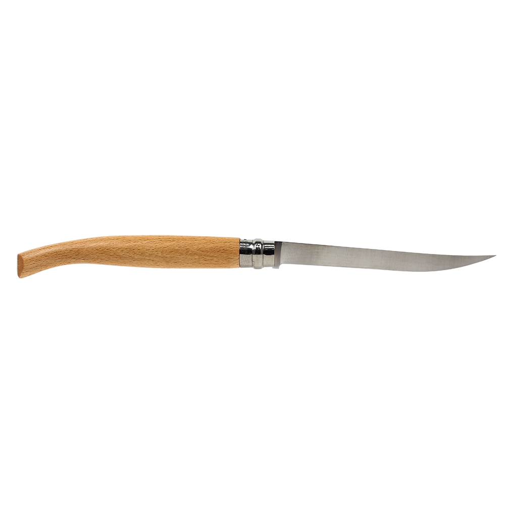 Нож "Opinel" Effile 15 Hetre филейный, клинок 15 см, бук, нержавеющая сталь, "Вироблок". Фото №3