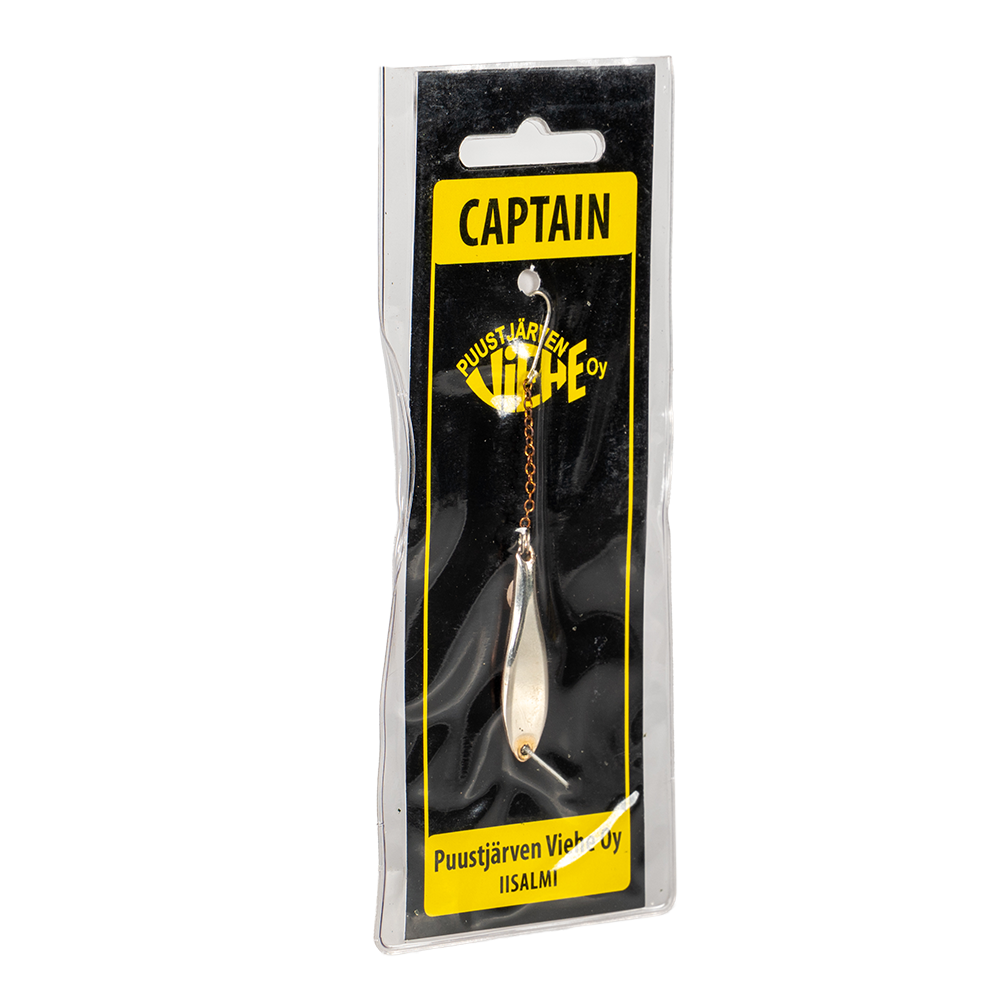 Блесна Puustjarven Captain 38мм, 5гр, цвет (Kup/Hop) цепочка-крючок. Фото №2