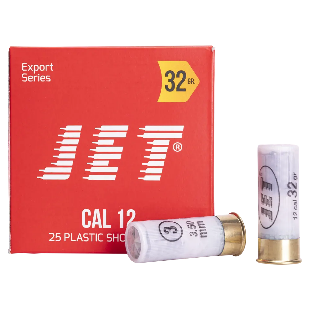 Патрон JET 12/70 №3 32гр (в пачке 25шт/короб.250шт). Фото №1