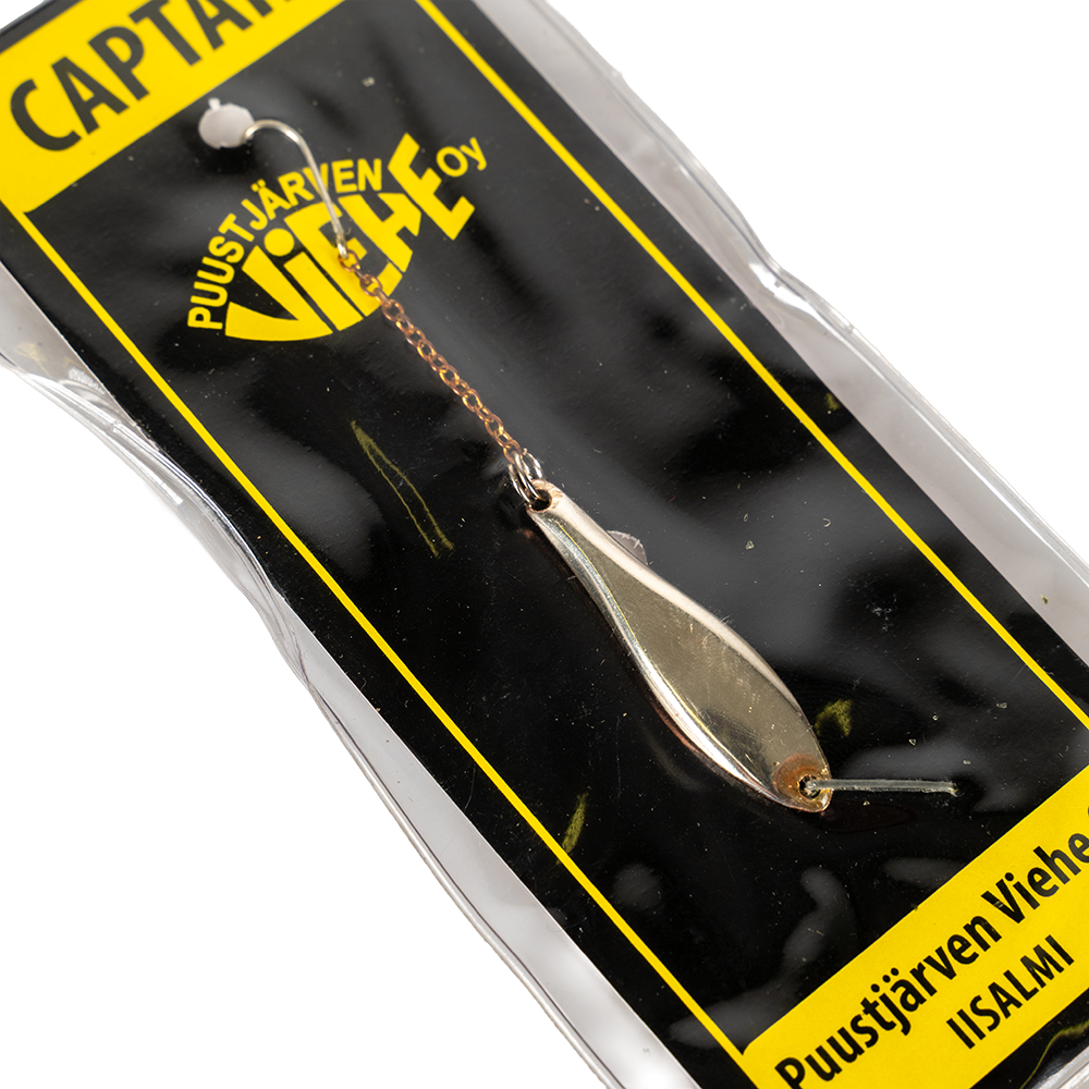 Блесна Puustjarven Captain 38мм, 5гр, цвет (Kup/Hop) цепочка-крючок. Фото №3