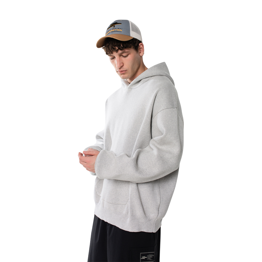 Худи мужское Remington Knitted Gray р. S. Фото №4