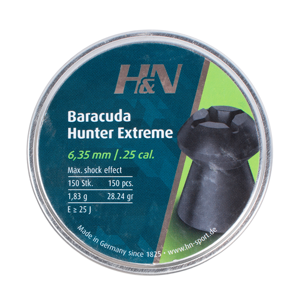 Пуля пневматическая "H&N Baracuda Hunter Extreme", 6,35 мм., (150 шт.). Фото №1