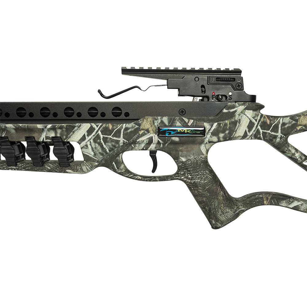 Арбалет Man Kung XB86, блочный, DH camo, плечи, кивер, стрелы 4 шт., прицел, крепеж, воск,стремя. Фото №4