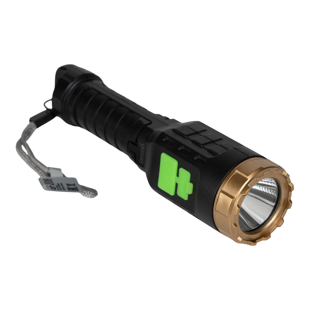 Фонарь ручной Gauss модель GFL208 8W 150lm  Li-ion 800mAh LED 1/10/120. Фото №3