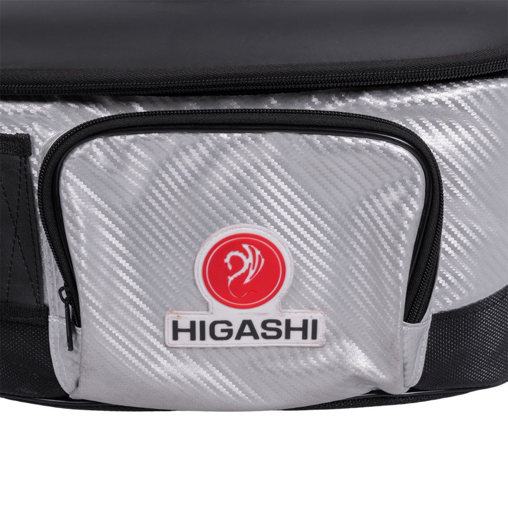 Кан рыболовный HIGASHI Live bait box 7.5L (#Silver). Фото №2