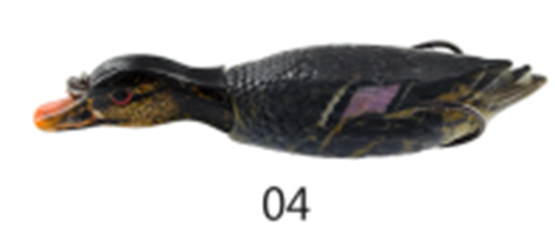 Воблер MADFISH Duck4 127мм, 22г, заглубление 0-1м, цвет 04. Фото №2