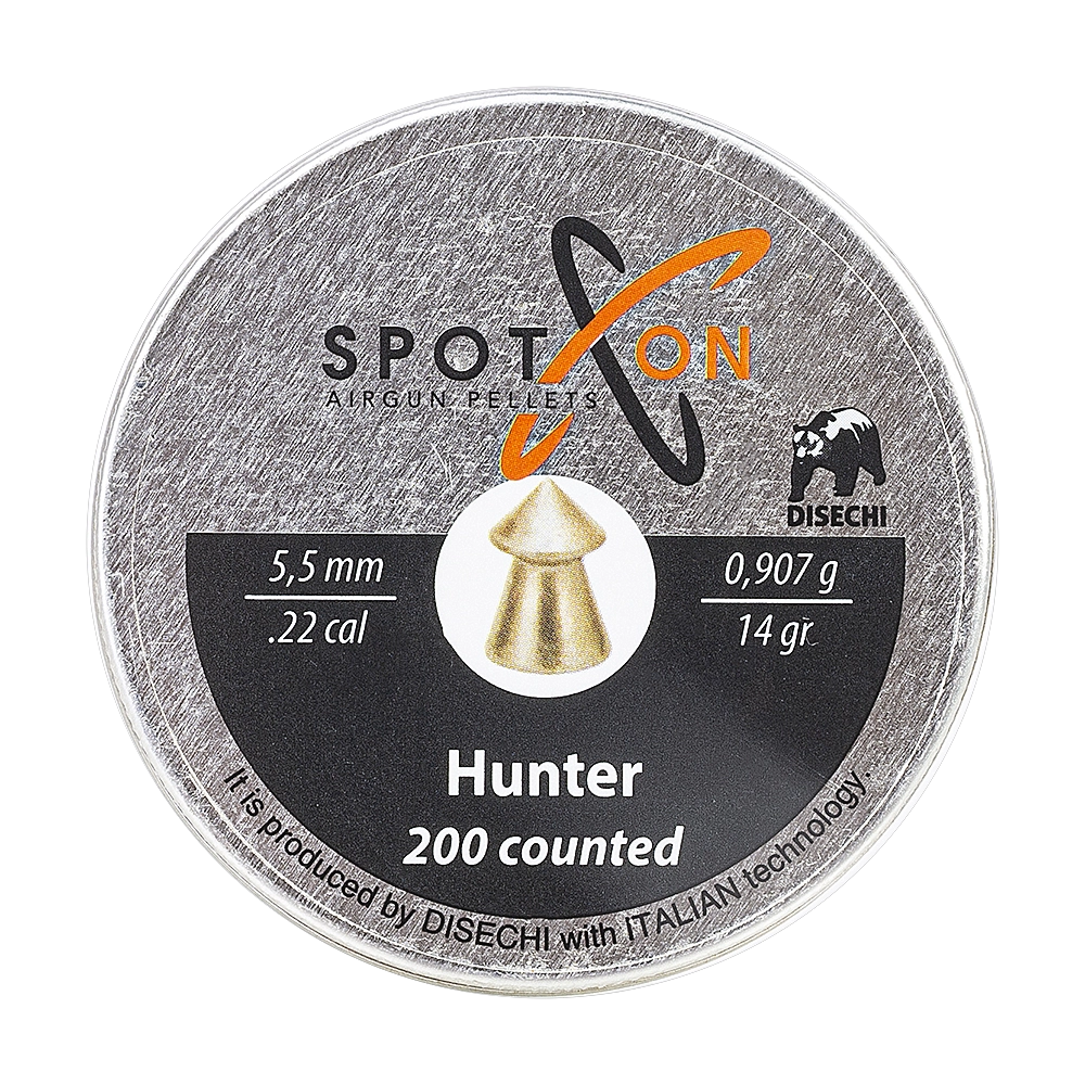 Пуля пневматическая SPOTON Hunter 5,5 мм, 0,907 гр. (200 шт). Фото №5