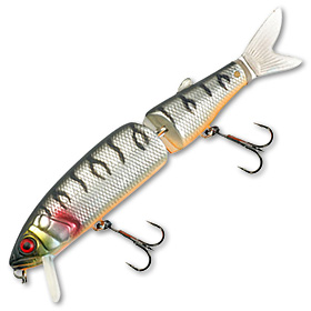 Воблер JACKALL Magallon 11,3см. 13,7гр. uv mat silver tiger. Фото №1
