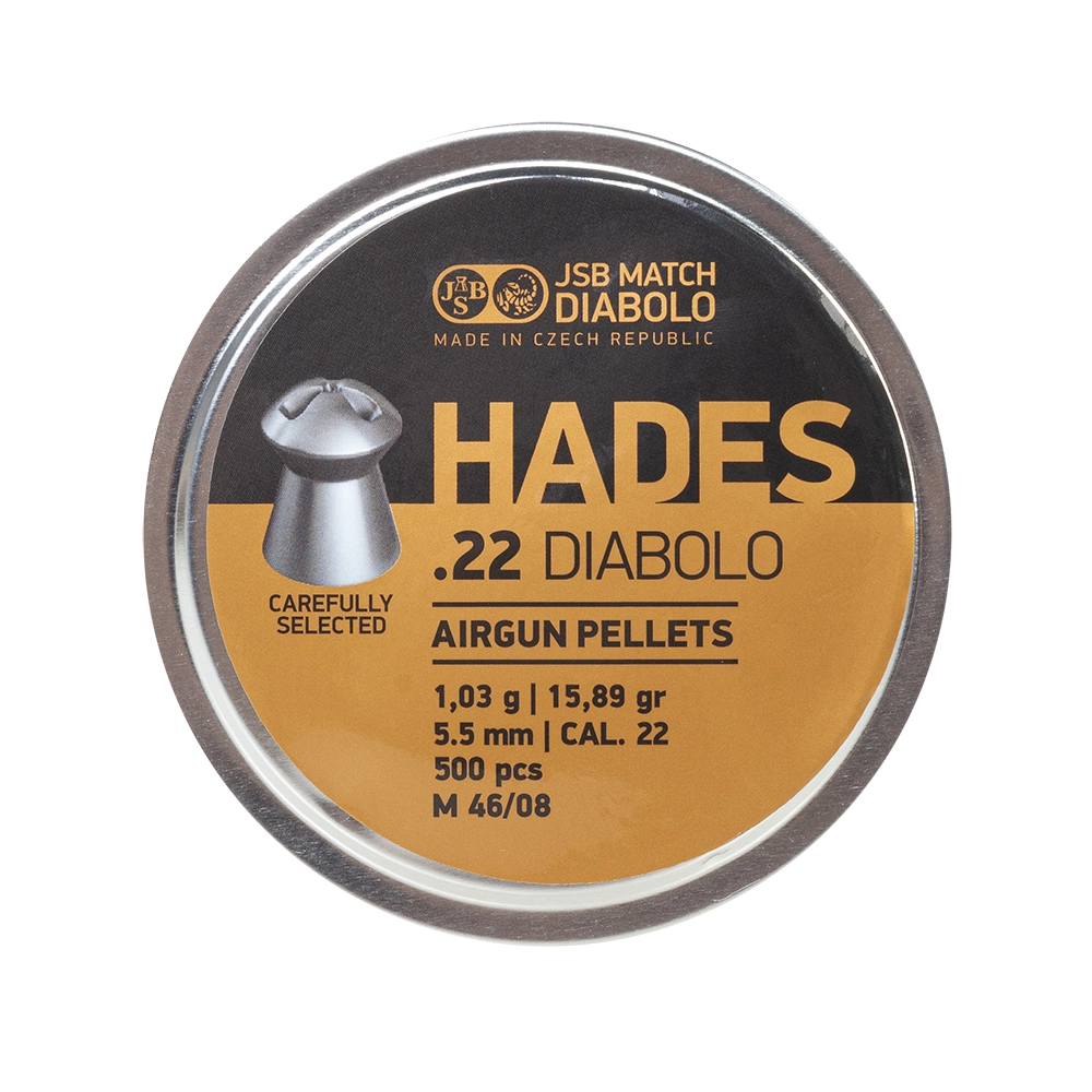 Пуля пневматическая "JSB Diabolo Hades", калибр 5,5мм, 1,03гр., 15,89gr (500 шт) . Фото №5