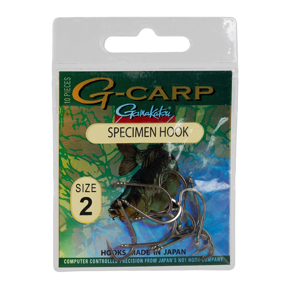 Крючок Gamakatsu Hook G-CARP Specimen №02. Фото №1