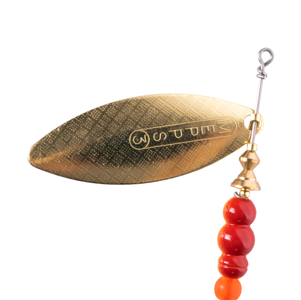 Блесна вращающаяся Mepps Aglia Long №3, 11,5гр, цвет (Gold) золото. Фото №2