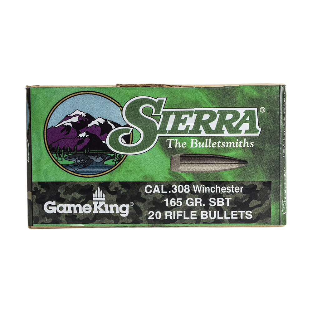 Патрон нарезной Sierra 308 Win 165 gr/10,7гр SBT (в пачке 20 шт). Фото №4