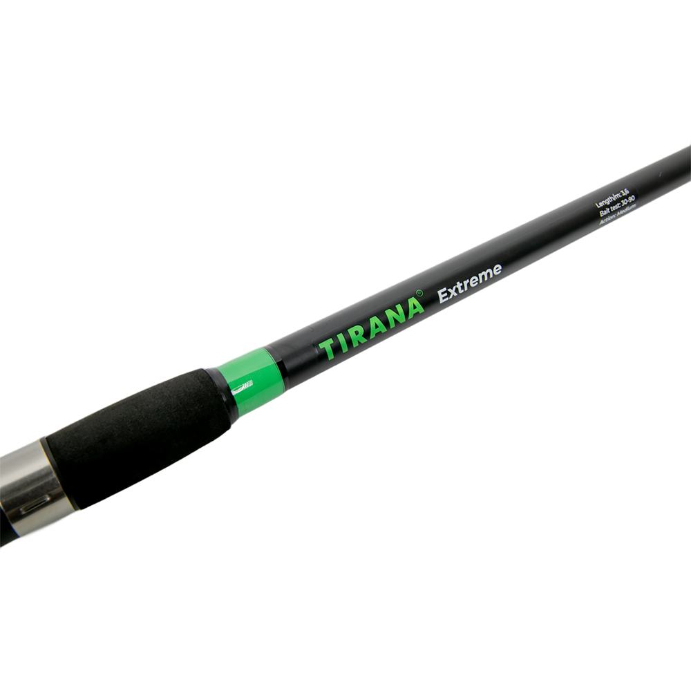 Удилище карповое Tirana Extreme 3.6м, тест 3lb, строй Medium, рукоять EVA, вес 425гр. Фото №3