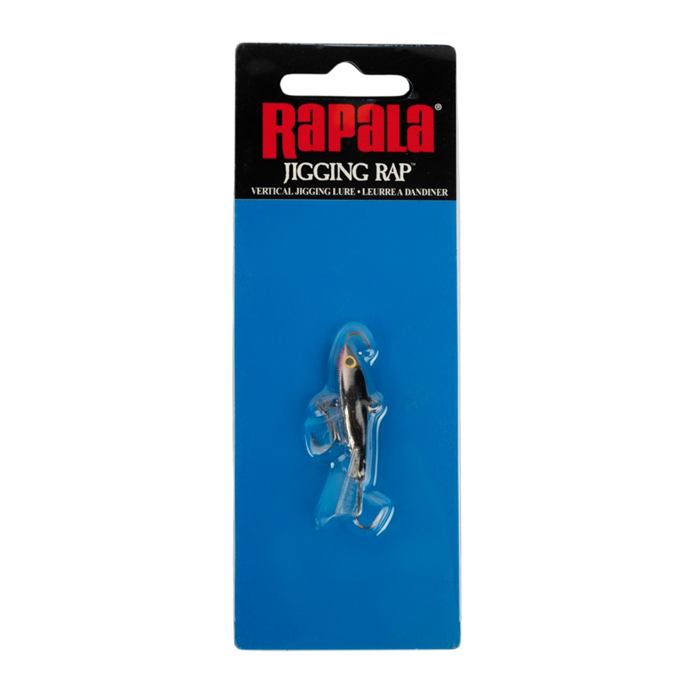 Балансир Rapala Jigging Rap 30мм, 6гр, цвет (S) с тройником. Фото №1