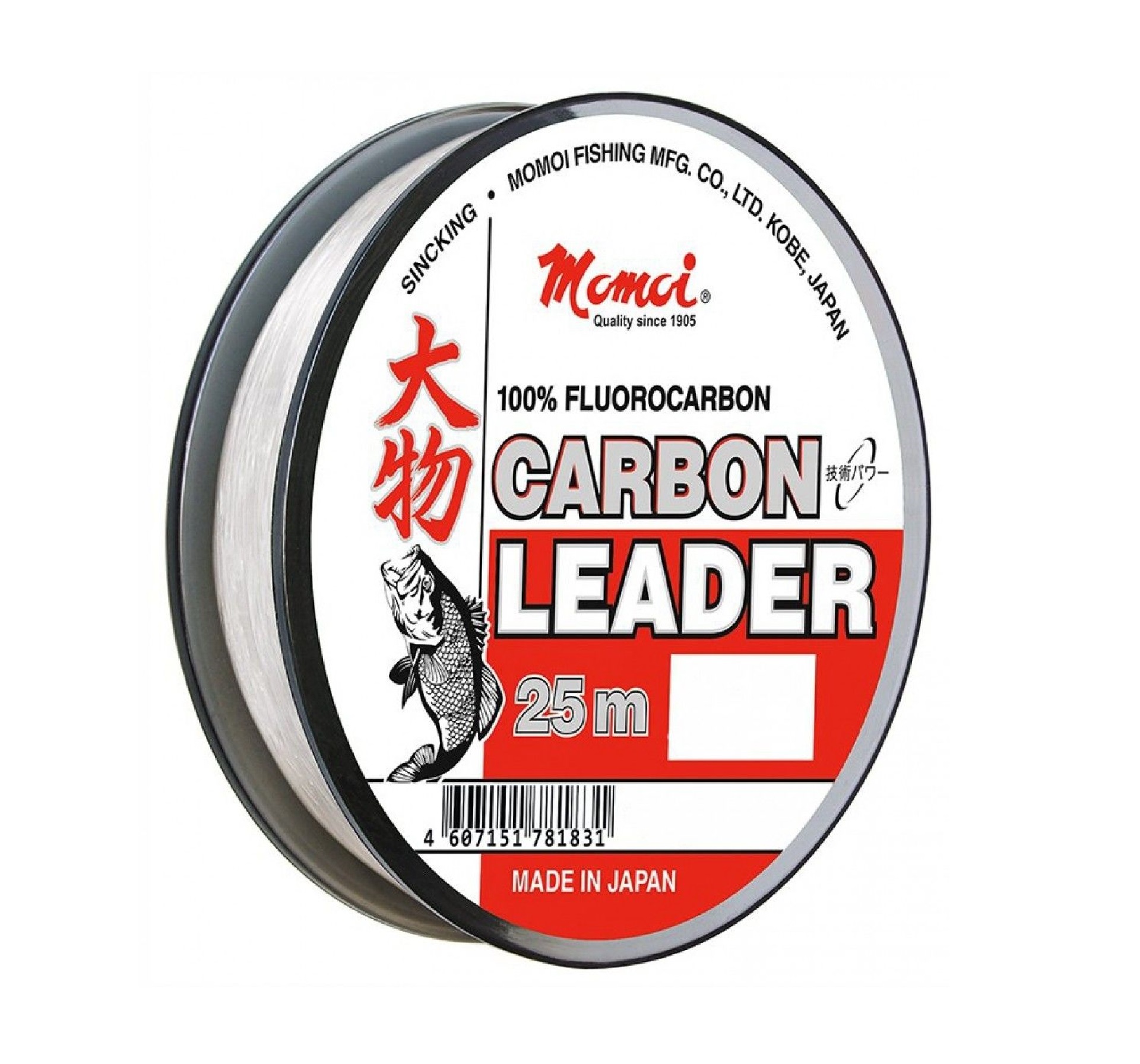 Леска Carbon Leader 0,60 мм/25м 25 кг прозрачная