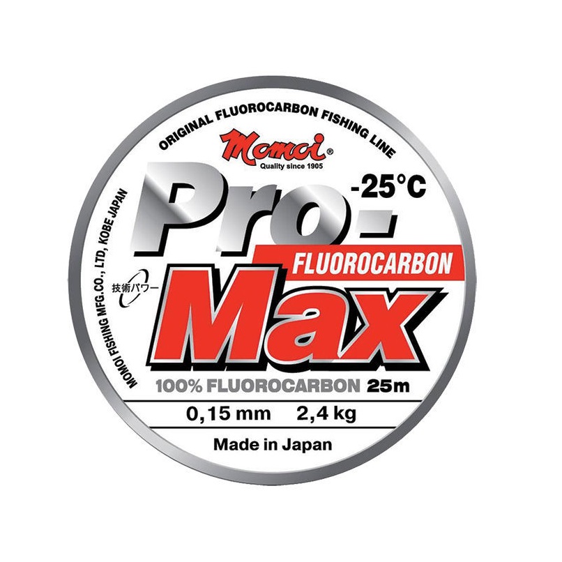 Леска Momoi Pro-Max Fluorocarbon 0,13мм/25м 1,9кг (многослойная). Фото №2 Леска Momoi Pro-Max Fluorocarbon 0,13мм/25м 1,9кг (многослойная). Фото №2