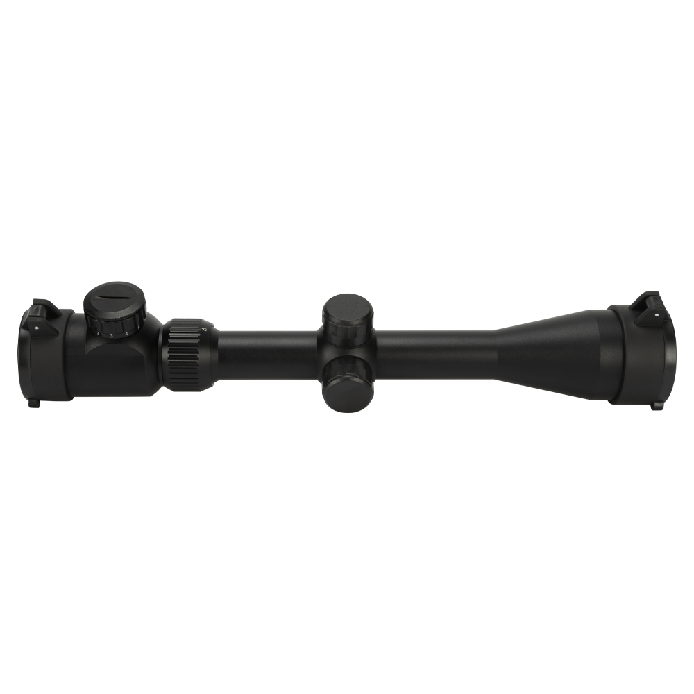 Прицел оптический BORNER 3-9x40 EG Mildot с подсветкой (крышки + кольца). Фото №3 Прицел оптический BORNER 3-9x40 EG Mildot с подсветкой (крышки + кольца). Фото №3