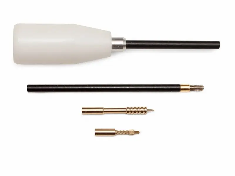 Шомпол ЧИСТОGUN к.12-20, Ø 9мм, L=110см, 2 части, нейлон, мама 5/16*27 + адаптер-игла A2S-AL-9. Фото №1