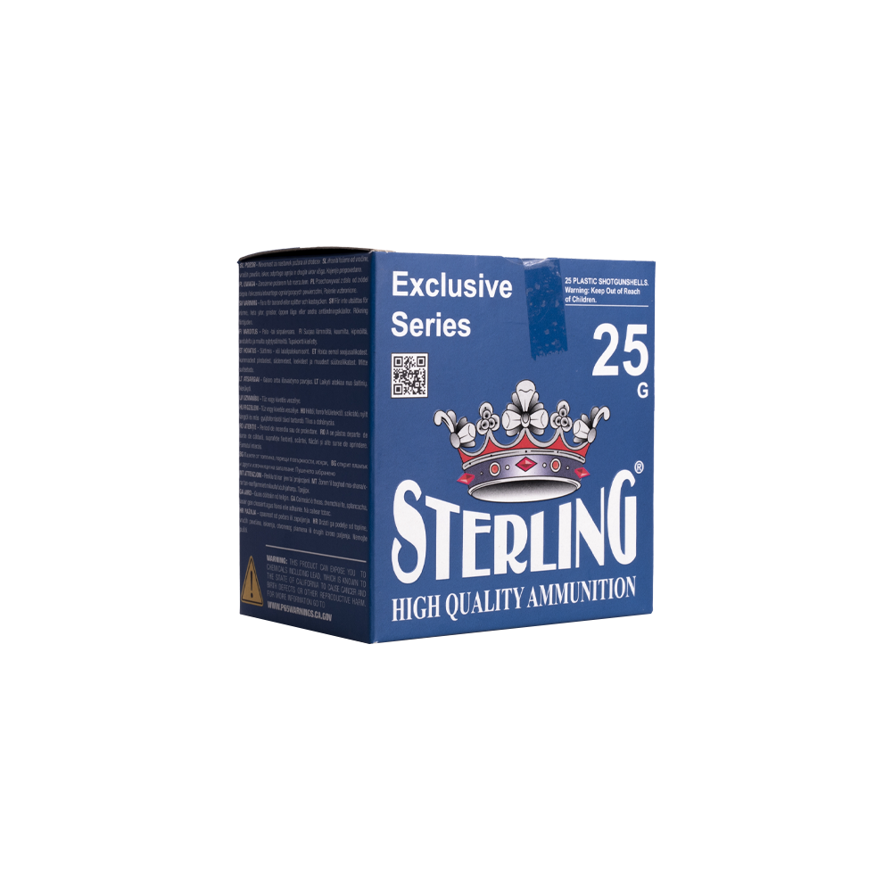 Патрон STERLING 20/70 № 1 25 гр. (в пачке 25 шт.). Фото №1