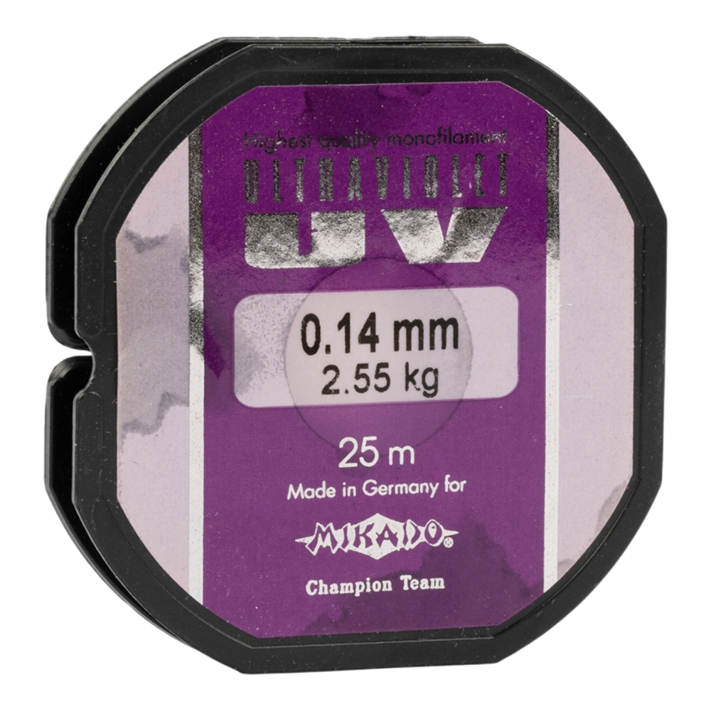 Леска "Mikado" ULTRAVIOLET 0.14 (25м). Фото №2