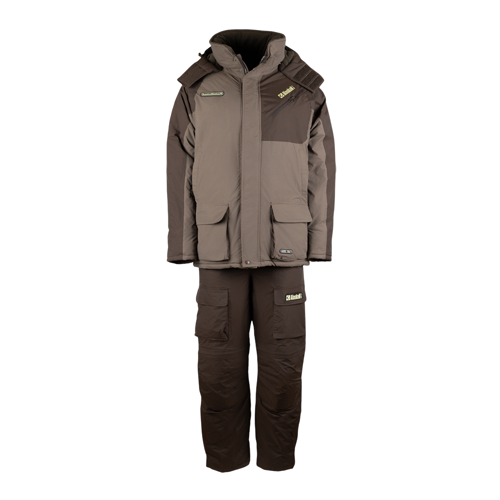 Костюм зимний Alaskan Russian Mission FS (куртка/полукомбез) хаки/коричневый р. XL. Фото №1